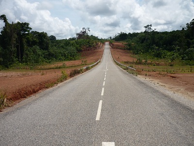 Route vers Apatou, guide d'Henri Coudreau